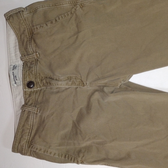 Abercrombie & Fitch Kids Khaki Pants EUC - Picture 3 of 8